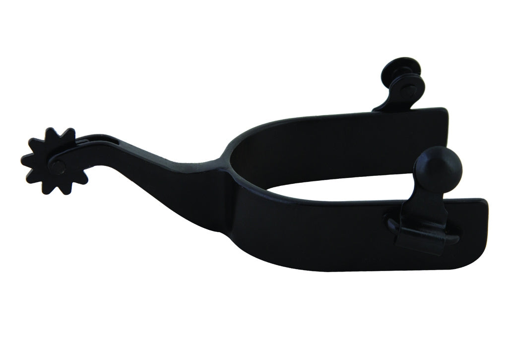 New! 08796 - Roping Spur Black Mens