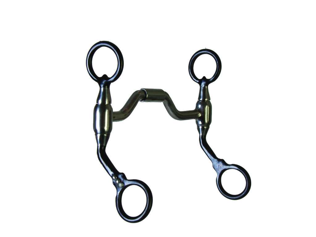 Mors western snaffle pour cheval anti-collapse Metalab Mors western snaffle pour cheval anti-collapse Metalab