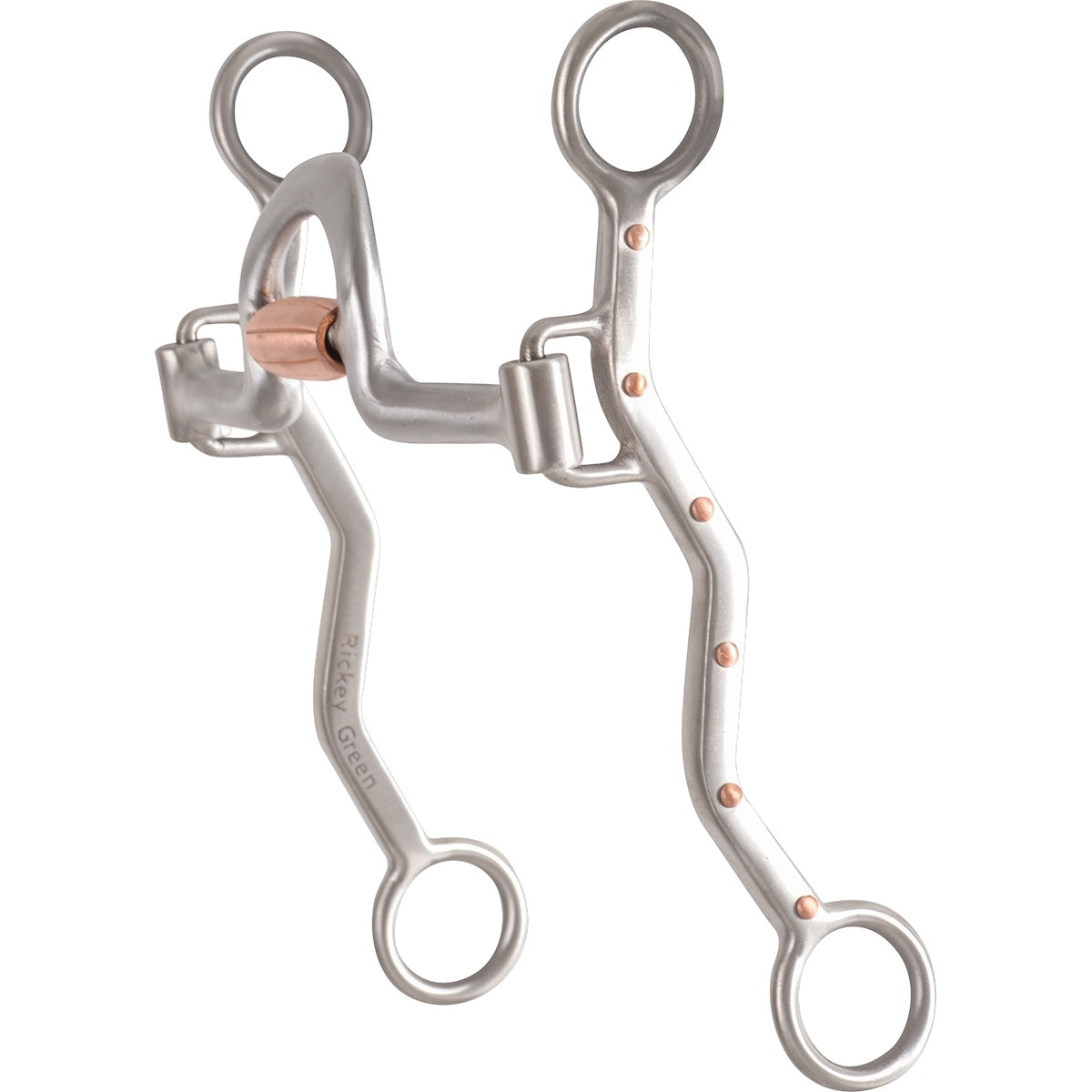Bit Setter Short Classic Equine Rickey Green Bit - Setter Short Spoon with Roller MP ...