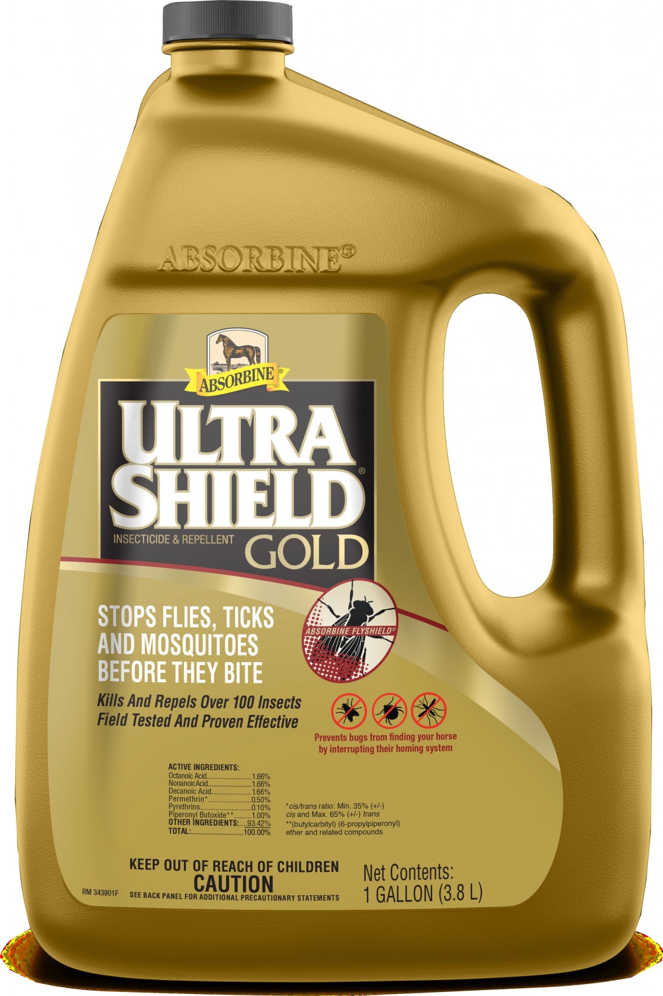 Absorbine UltraShield Gold Insecticide & Repellent – EquestrianCollections