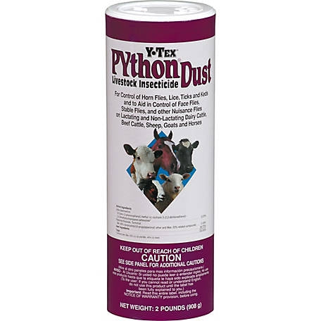 Y-Tex Python Dust Livestock Shaker Can Insect Repellent ...
