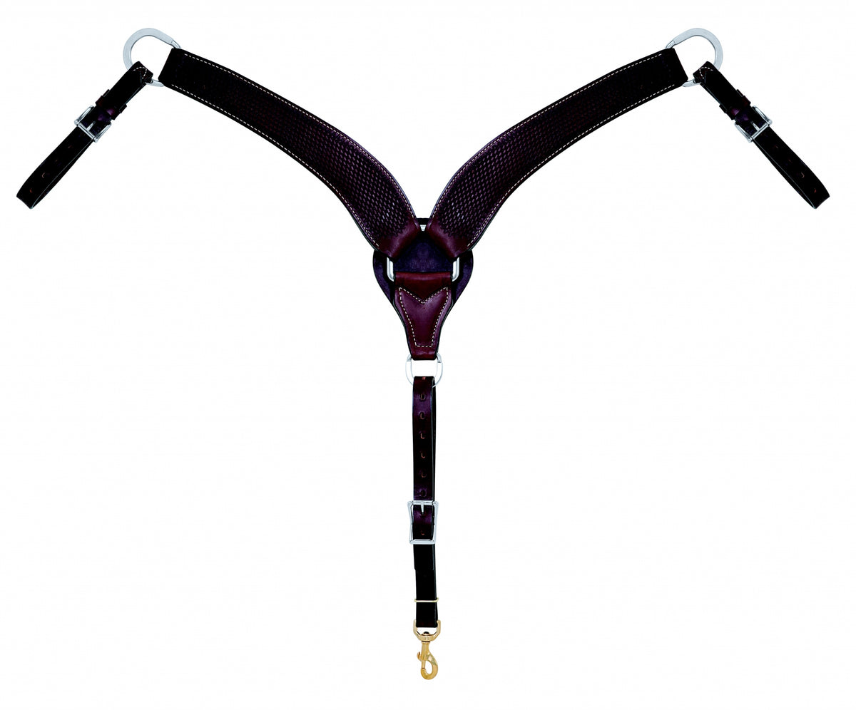Weaver Leather Basin Cowboy Collection - Cuir Marron De Qualité Supérieure