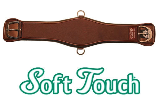 Sangle De Ventre Reinsman Soft Touch - 34 Pouces - Marron - Équitation Western - Neuf